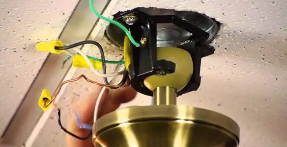 Ceiling fan wiring repair and electrical connection service in Baltimore, MD