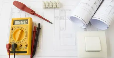 electrical service featuring diagnostic tools and electrical planning performed by certified electricians in Baltimore, MD