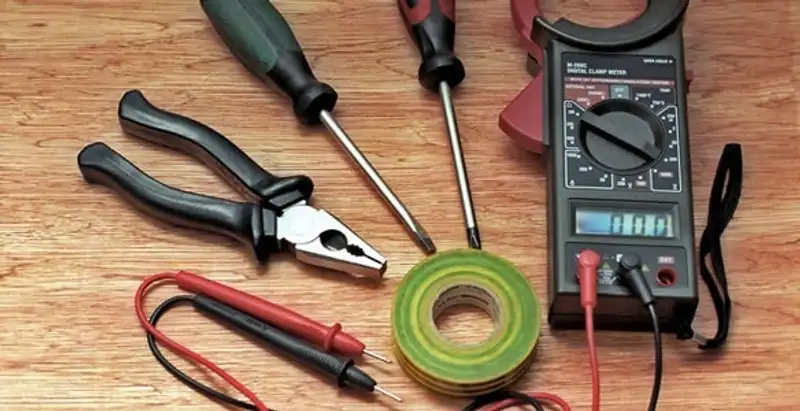 Home electrical inspection using professional testing and diagnostic tools in Baltimore, MD