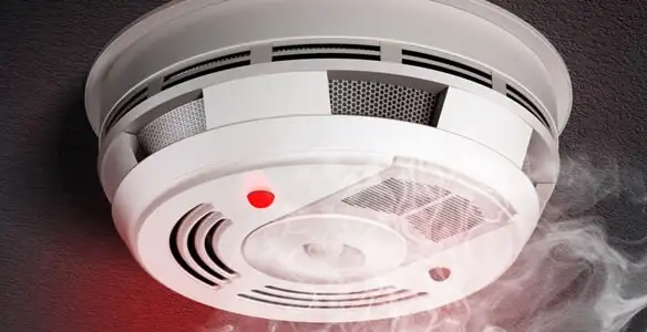 Installed smoke detector providing reliable fire detection in Baltimore, MD