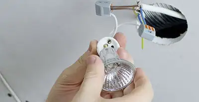 lighting installation service with secure light fixture connections handled by certified electricians in Baltimore, MD